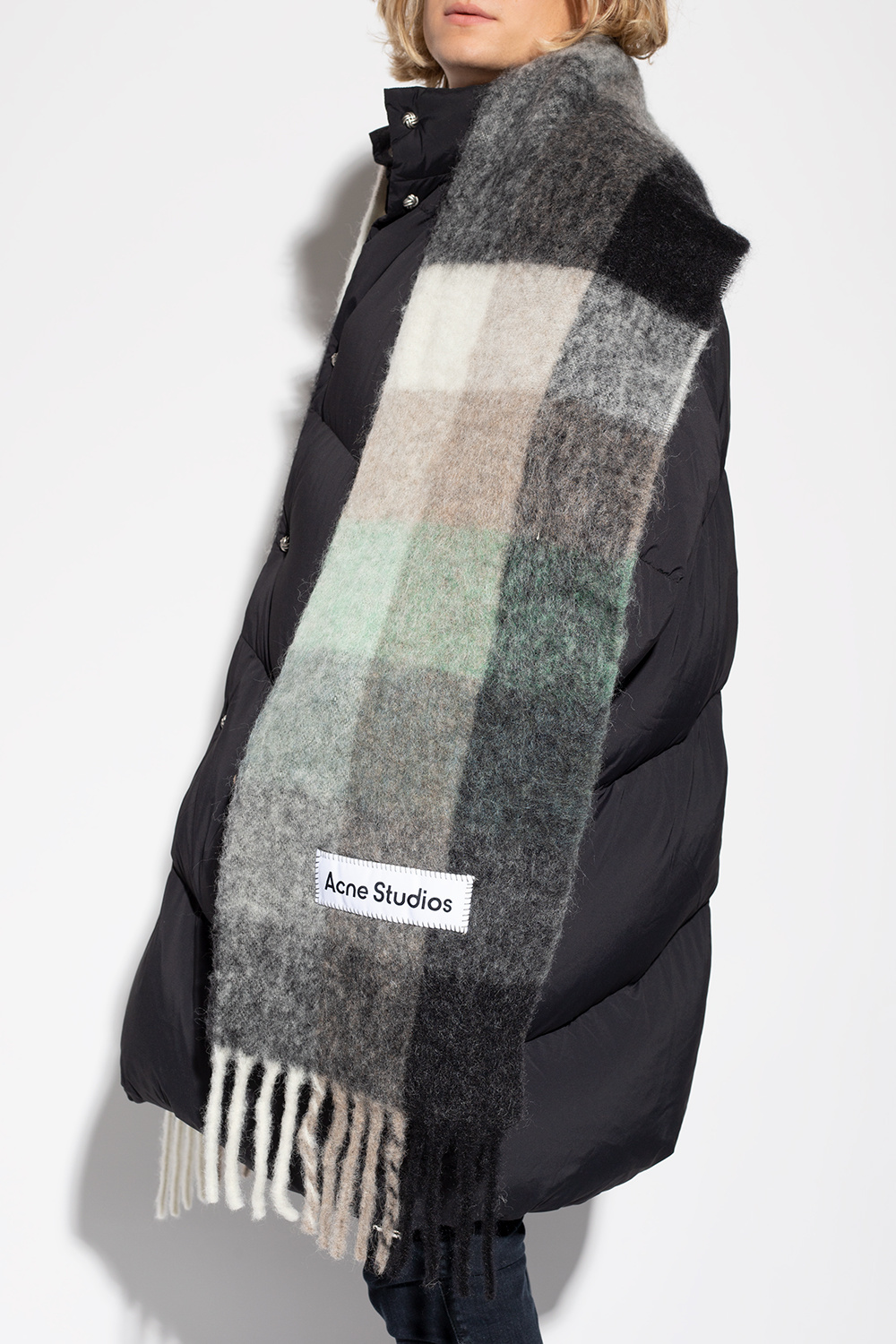 Acne studios best sale grey scarf